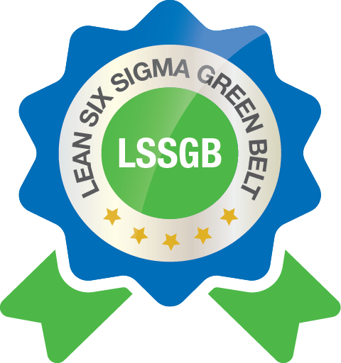 Lean Six Sigma Green Belt badge