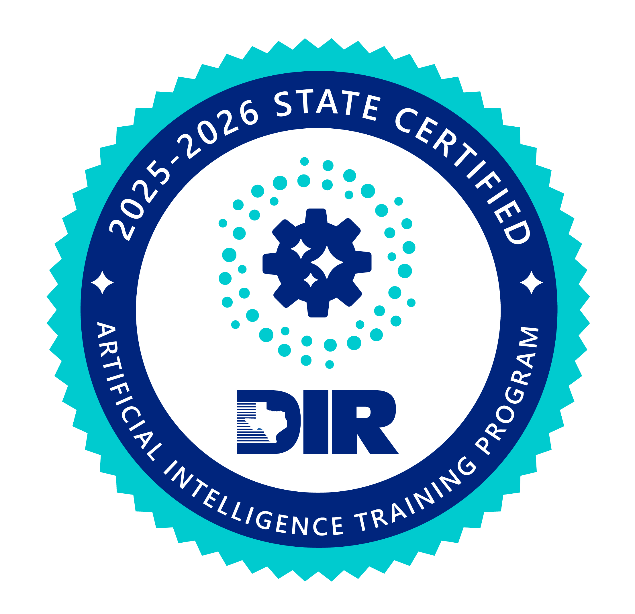 Texas DIR AI Training Seal 2025-2026