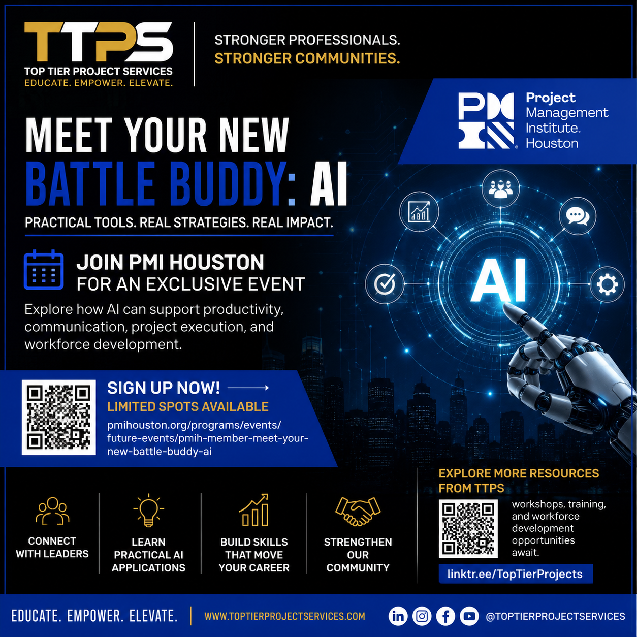 Battle Buddy AI webinar flyer